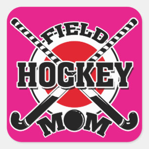 Hockey Mum Square Sticker