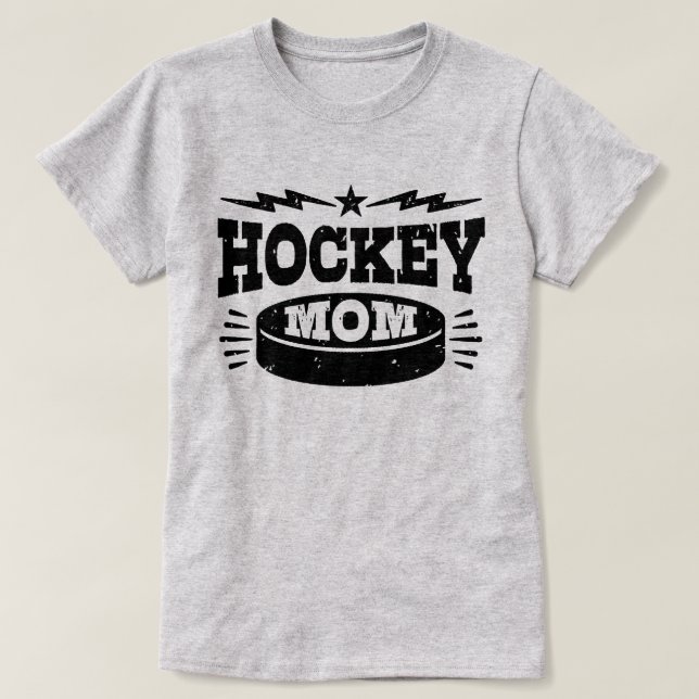 Hockey Mum T-Shirt (Design Front)