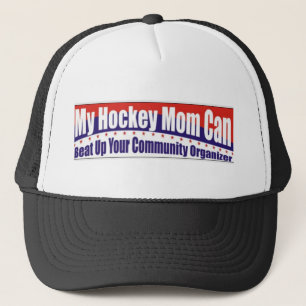Hockey Mum vs. Community Organiser Trucker Hat