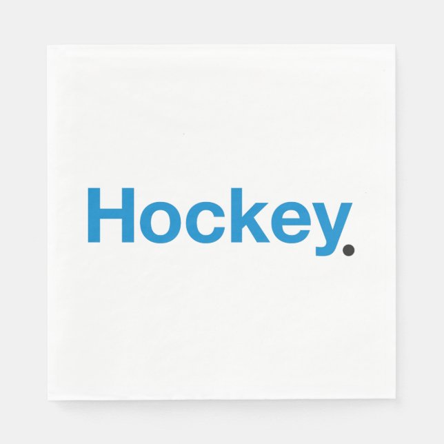 Hockey Napkin (Front)