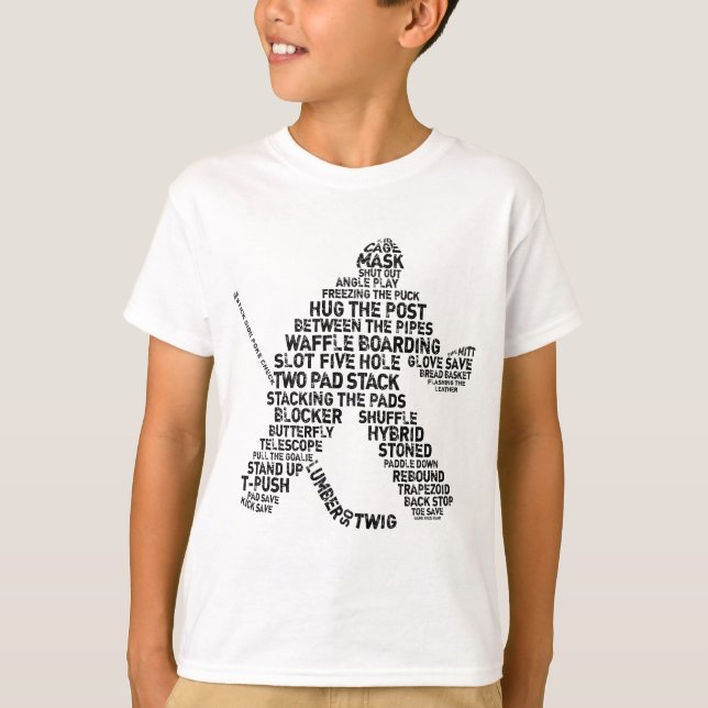Hockey Netminder T-Shirt (Front)
