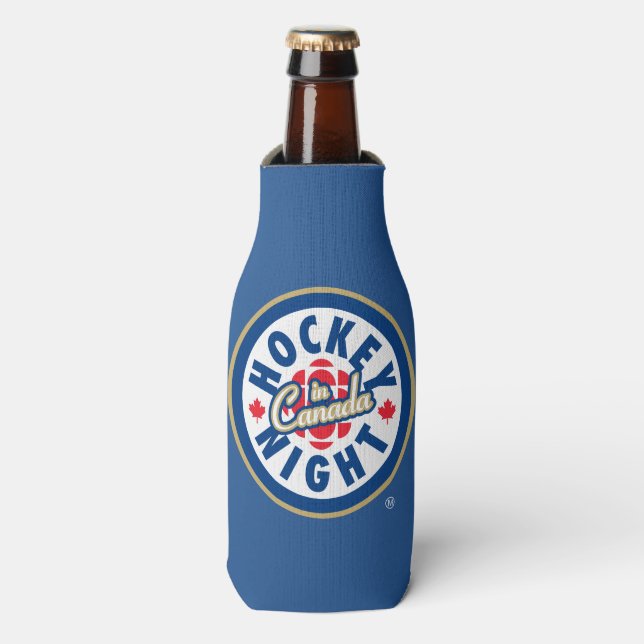 Hockey Night in Canada Bottle Cooler (Bottle Front)
