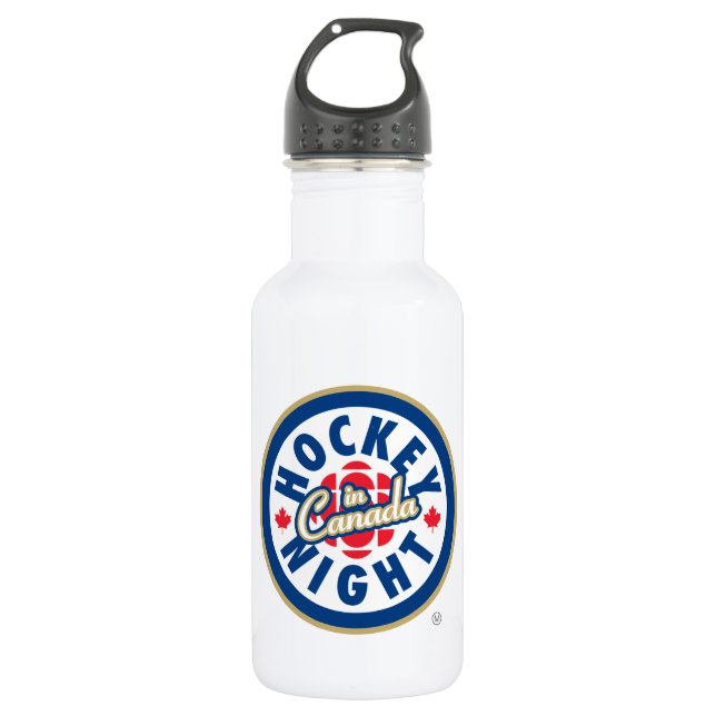 Hockey Night in Canada Logo 532 Ml Water Bottle (Front)
