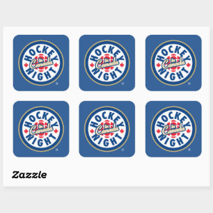 Hockey Night in Canada Logo Square Sticker