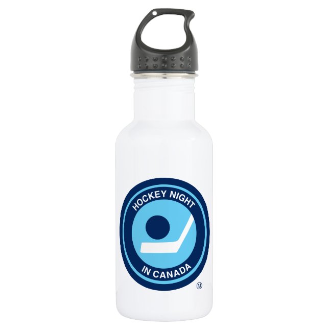 Hockey Night in Canada Retro Logo 532 Ml Water Bottle (Front)