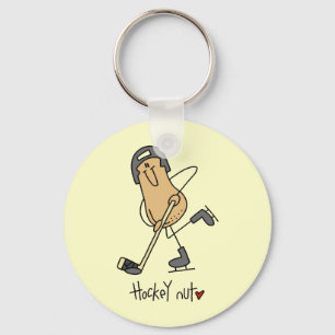Hockey Nut T-shirts and Gifts Key Ring