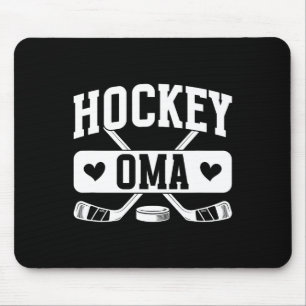 Hockey Oma Grandma Oma Of A Hockey Player Oma  Mouse Pad