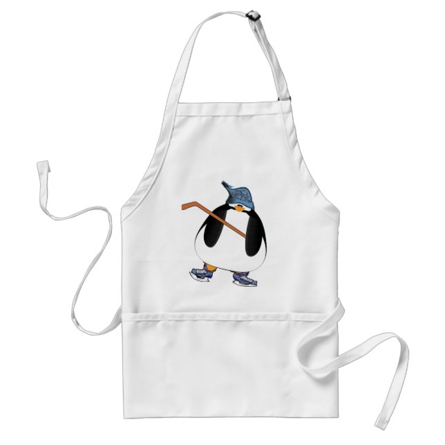 Hockey Penguin Standard Apron (Front)