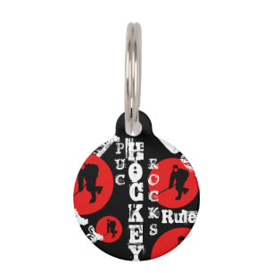 Hockey Pet Tag