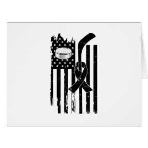 Hockey Pink Ribbon Breast Cancer Awareness Sport L