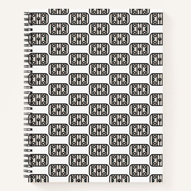 hockey-pitch notebook (Front)