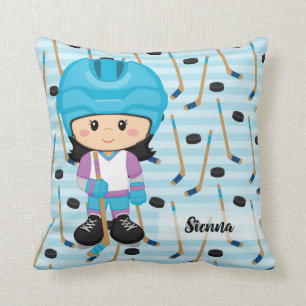 Hockey player cushion