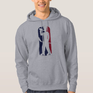 Hockey Player Drinking Hoodie