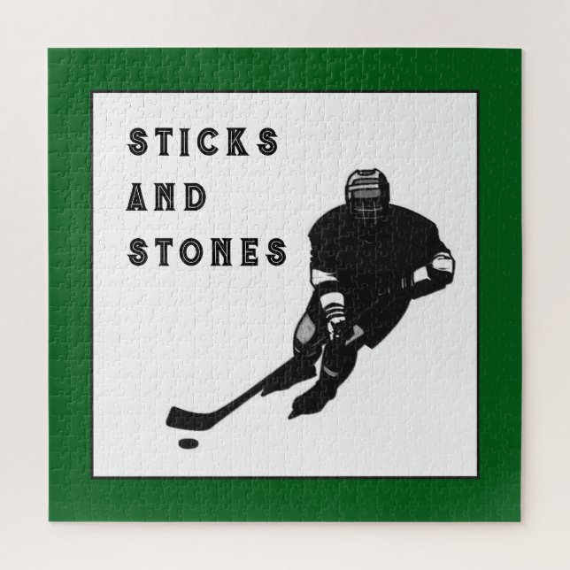 Hockey Player Gift Jigsaw Puzzle (Vertical)