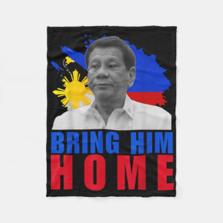 Hockey Player Graphic  Fleece Blanket