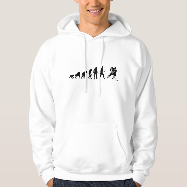 Hockey Player Hoodie (Front)