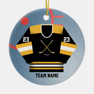Hockey Player Jersey Ornament