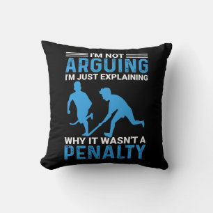 Hockey Player Penalty Cushion