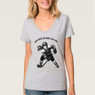 Hockey Player Shirt – Bold & Dynamic Ice Hockey