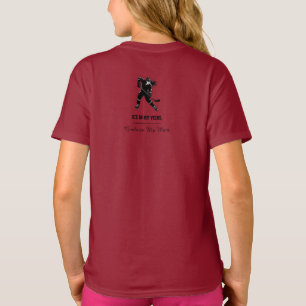 Hockey Player Shirt – Bold & Dynamic Ice Hockey