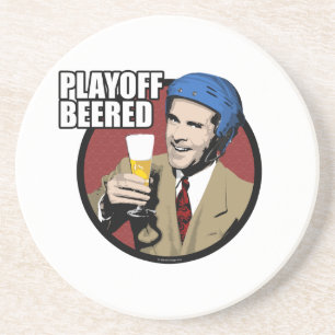 Hockey Playoff Beered Coaster