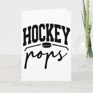 Hockey Pops Hockey Family Matching  Card