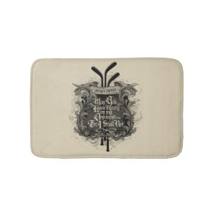 Hockey Prayer Bath Mat