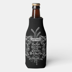 Hockey Prayer (dark v3) Bottle Cooler
