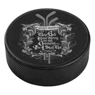 Hockey Prayer Puck