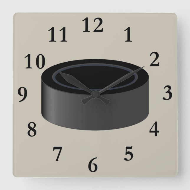 hockey puck clock (Front)