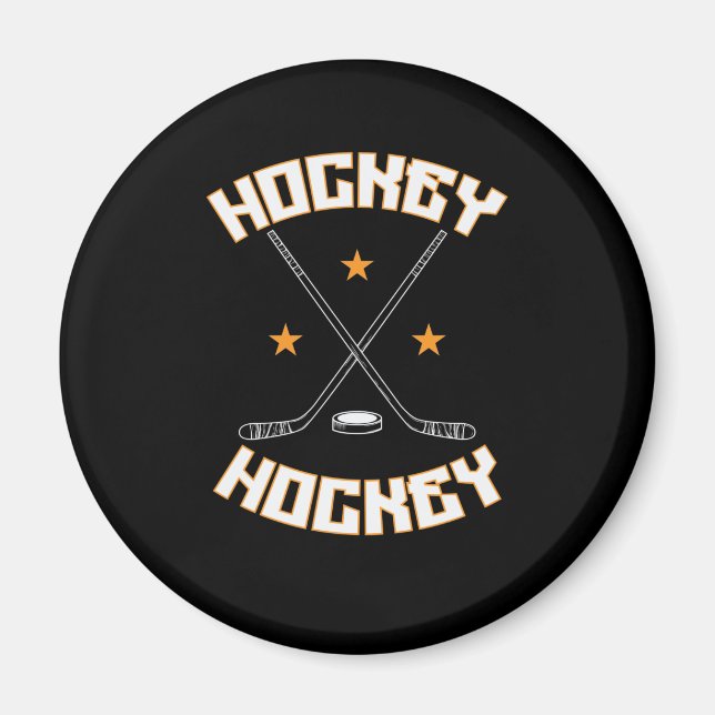 Hockey Puck Magnet (Front)