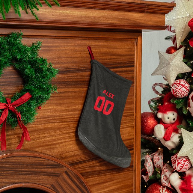 Hockey Puck Personalised Stocking (Creator Uploaded)