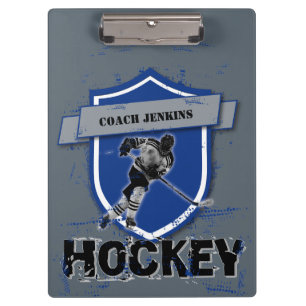 Hockey Rink Layout Coach Clipboard