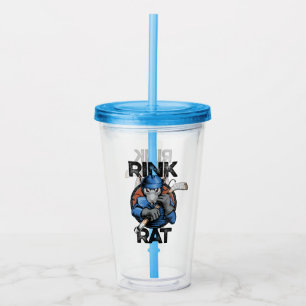 Hockey Rink Rat Acrylic Tumbler