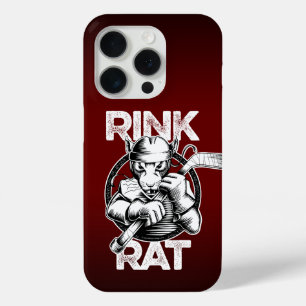 Hockey Rink Rat iPhone 15 Pro Case