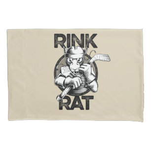Hockey Rink Rat Pillowcase