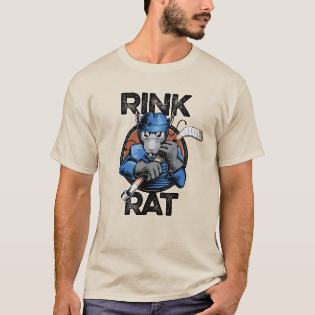 Hockey Rink Rat T-Shirt (Front)