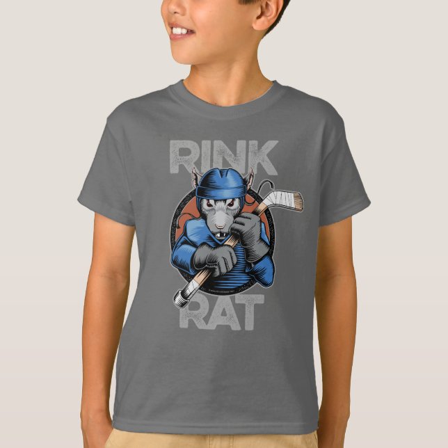 Hockey Rink Rat T-Shirt (Front)