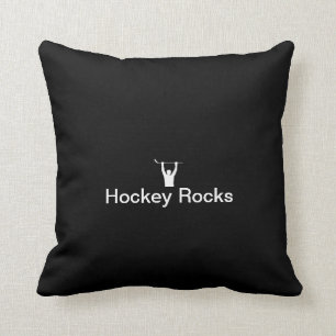 Hockey rocks cushion