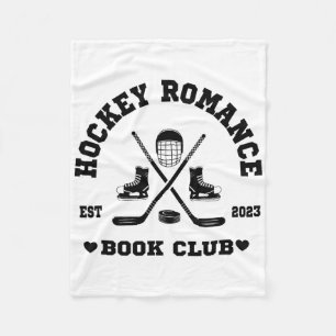 Hockey Romance Book Club Fleece Blanket