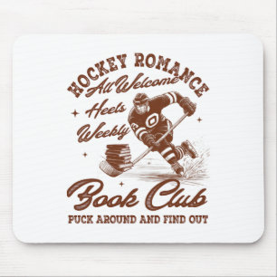 Hockey Romance Smut Reader Book Club Book Lover Bo Mouse Pad
