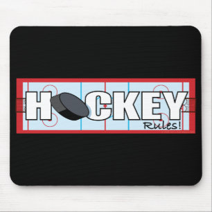 Hockey Rules Mouse Pad