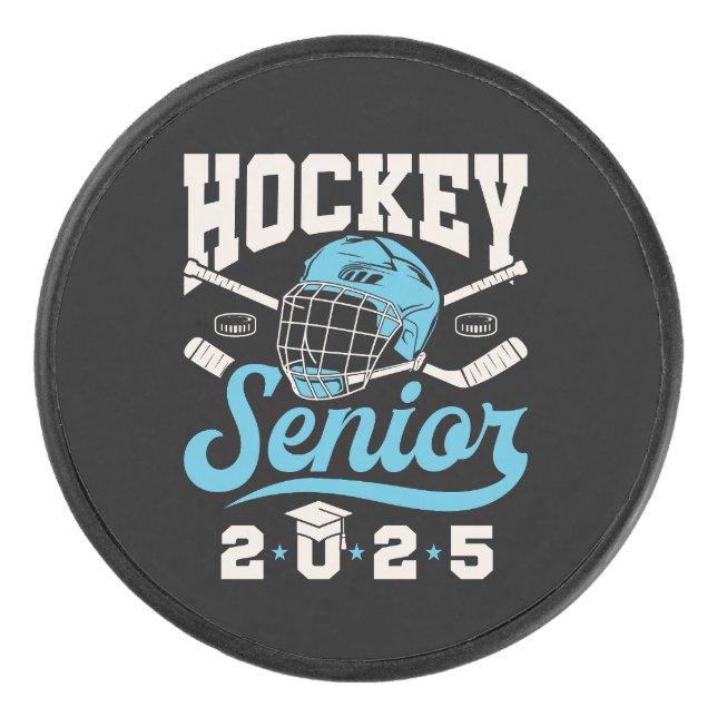 Hockey Senior 2025 Graduating Class Puck (Front)
