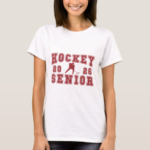 Hockey Senior Night Hockey Senior 2026 Graduation T-Shirt