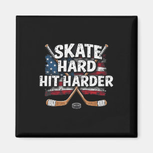 Hockey Shirt Hockey Boy Gifts Stuff Ice Hockey Jer Magnet