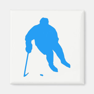 Hockey Silhouette Magnet