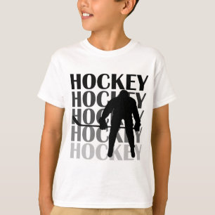 Hockey Silhouette T-shirts and Gifts