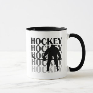 Hockey Silhouette T-shirts and Gifts Mug