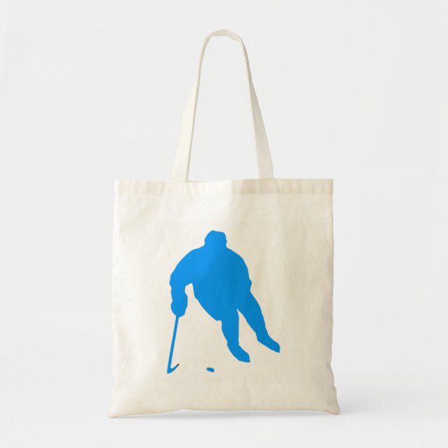 Hockey Silhouette Tote Bag (Front)