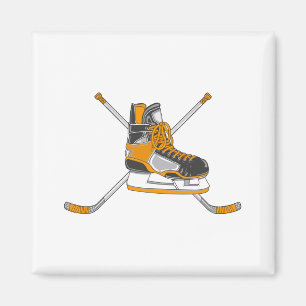 Hockey Skate Magnet